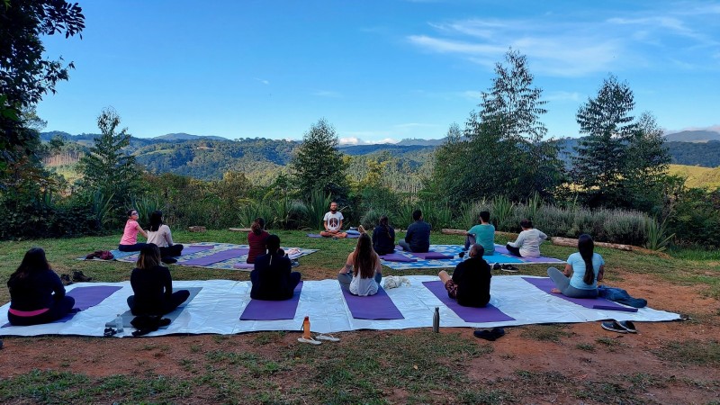 Retreat at the top of Serra do Mar