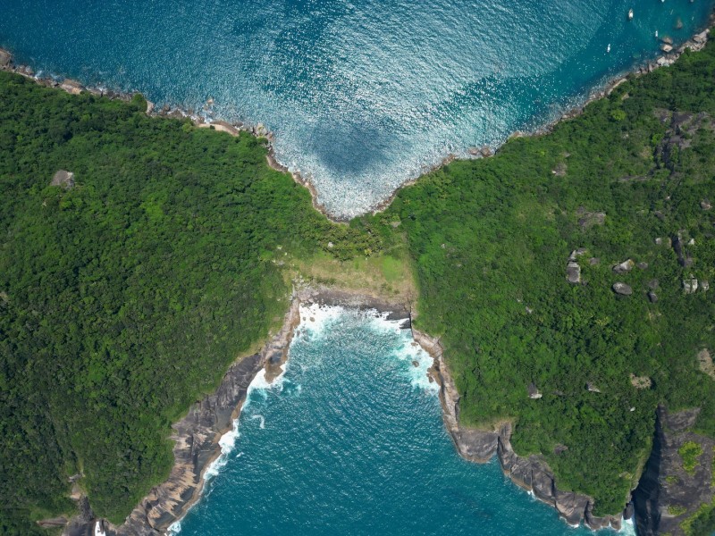 Trecho do caminho onde passa a trilha