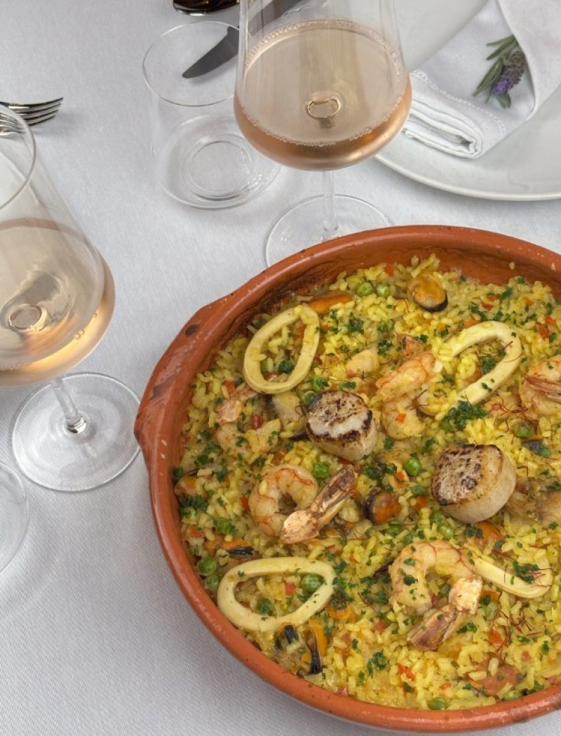 Paella marinera