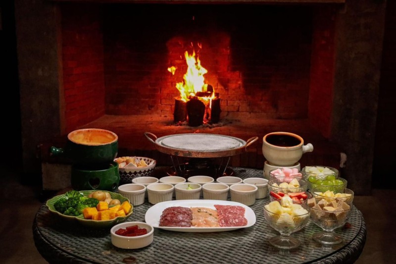 Fondue tradicional completo