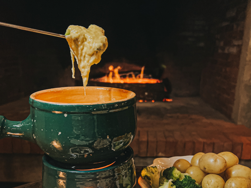 Fondue tradicional queijos