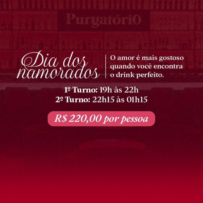 DIA DOS NAMORADOS: uma noite para ficar na memória