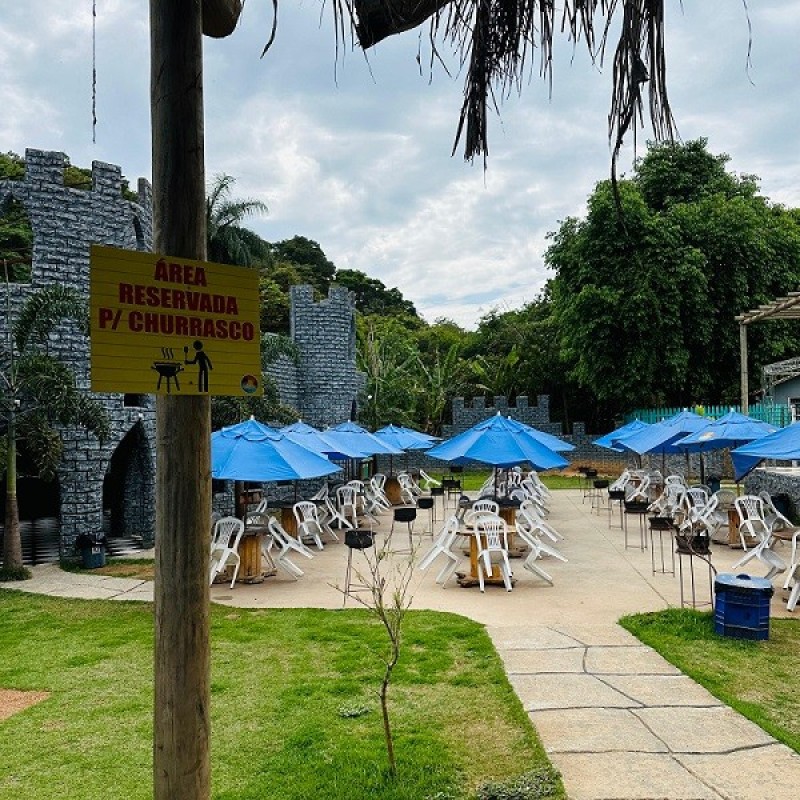 Espacio de barbacoa frontal