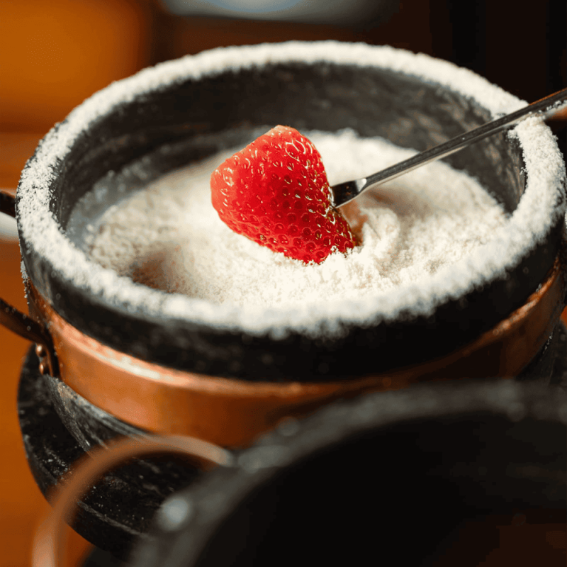 fondue na Neve Gramado