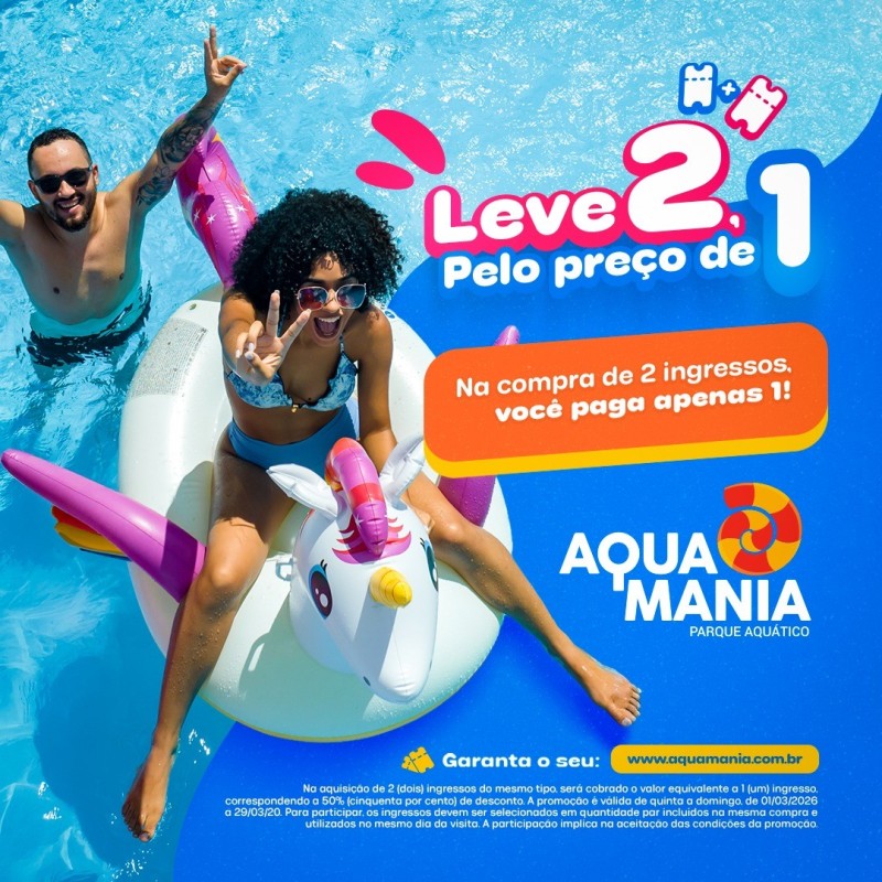 Diversão em Dobro – 50% de Desconto nos Ingressos