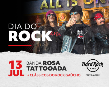 🎸 Dia do Rock com Rosa Tattooada