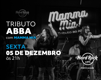 Tributo ABBA com Mamma Mia