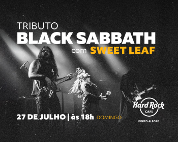 Tributo a Black Sabbath com Sweet Leaf