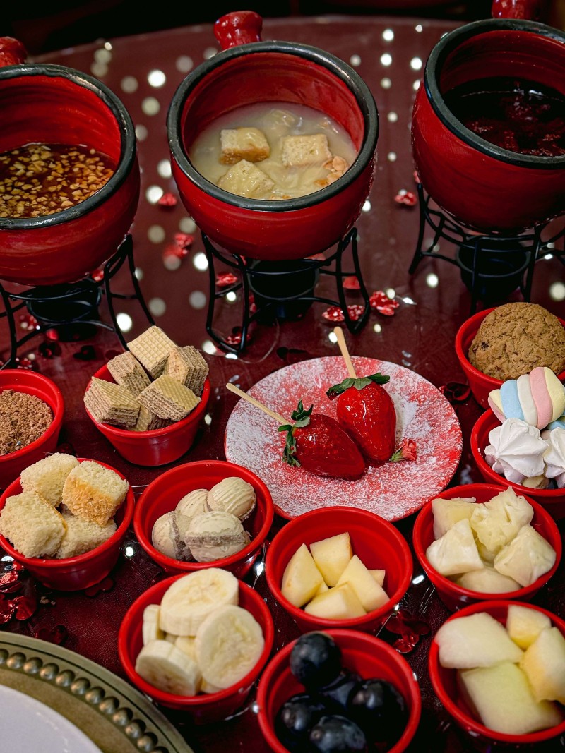 Fondue Trilogia do amor