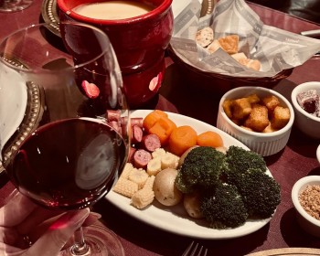 Sequência de Fondue Jantar