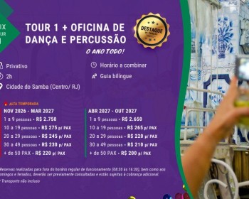 [CE] Tour 1 + Oficina de Dança e Percussão