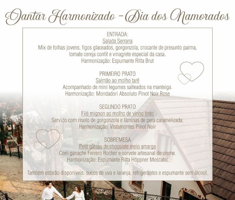 menu dia dos namorados