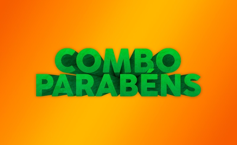 Combo Parabéns